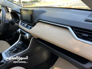  6 تويوتا راف فور هايبرد 2021 LE دفع رباعي وارد خليجي بحالة الوكالة