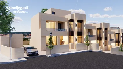  1 فيلا للبيع مساحة صغيرة 250م بمنطقة الظهير بتصميم عصري مميز وتشطيبات فاخرة (شركة خلف واشتي للإسكان)
