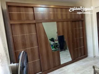  3 خزائن ملابس طابيقن حجم كبير فاخرة كفاله 5سنوات خشب لامنيت سماكة 18ميل