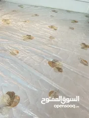  6 غرفة نوم مودرن باللون الابيض بحاال الجديد  خزانة وسرير مع فرشة وتسريحة  وكوميدينا