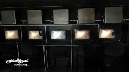  1 10 أجهزه كمبيوتر dellمع شاشات بحاله جيده جدا