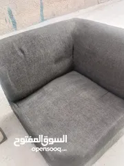  4 طقم كنب 10 مقاعد لون سكني غامق