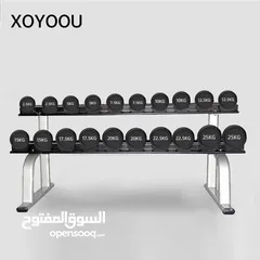  3 حمالة دامبلز 10 أزواج ( ستاند )
