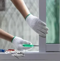  5 صيانة الالمنيوم و الابجورات صيانة المناخل صيانة شبابيك و ابواب ورشة الالمنيوم  الابجورات متنقلة