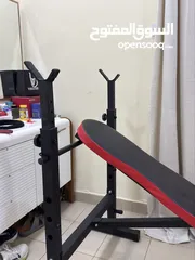  4 كرسي لرفع الاثقال شبه جديد
