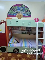  4 BUNK BED with Study Table in New condition