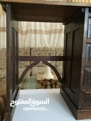  7 انتيك - مكتب خشب بلوط صناعه يدويه بالكامل قبل المكن والبراغي 1890 الي 1910 4 ادراج