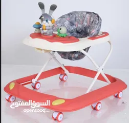  4 تم تجديد الكمية من مشاية أطفال مميزة بألعاب تفاعلية