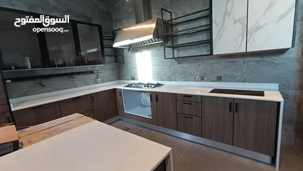  14 كونترات استقبال ومغاسل كوريان رخام صناعي  Reception counter  and kitchen