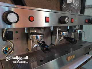  6 مكنة قهوة اسبريسو مستعمل للبيع