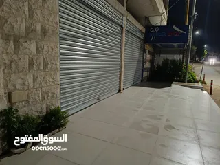  1 محل تجاري بمساحه 40 متر مربع مع مخزن بمساحه 20 متر مربع وساحه امامية للايجار