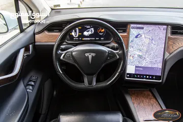  11 Tesla Model X 100D  2018  السيارة بحالة الوكالة