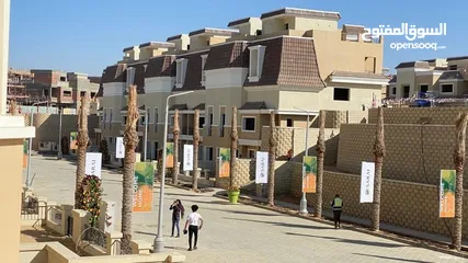  11 اس فيلا كورنر 212م للبيع فى كمبوند سراي المستقبل سيتي بخصم 120% لزيادة المقدم Sarai New Cairo