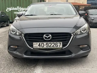  5 Mazda 3-2018 فل بدون فتحة  فحص كامل جمرك جديد