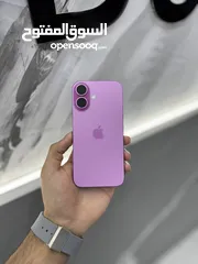  5 ايفون 16 128GB جيجا لون اسود او زهري او ازرق اجهزة لا تعد انها مستخدمة نسبة البطارية 100%