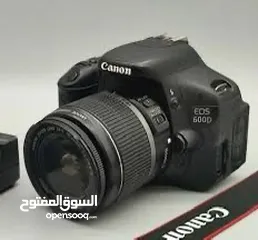  1 كاميرا كانون 600d