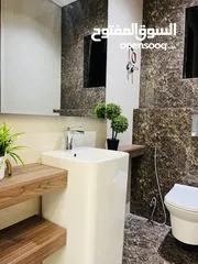  2 شقة ارضية 156 تشطيب فلل / مدخل خاص/ كراج سيارة مستقل/ ترس 100 متر.
