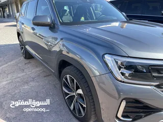  5 VW Teramont 2024 فولكس تيرامونت 2024 السياره جديده بحالة الوكاله عداد 11 الف فقط