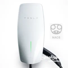  7 شاحن تسلا الجداري 48 امبير جديد بالكرتونه  Tesla Wall Connector