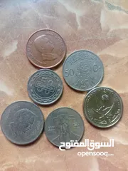  1 عملات من مختلف البلدان قديمة وجديدة للبيع