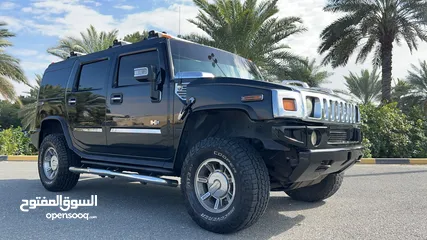  9 HUMMER H2 GCC SPECS 2006 MODEL FREE ACCIDENT EXCELLENT CONDITION LOW MILEAGE FIRST OWNER