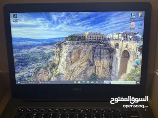  2 لابتوب dell i5 جيل سابع  كيبورد بضوي و سعرر حررق