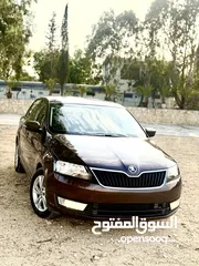  7 سكودا رابيد 2017 اصل برايفت ماتور 1400 تيربو بنزين جير اتومات سعررر ممتاز