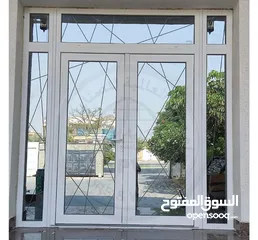  16 Door UPVC window aluminium glass kitchen