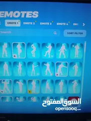  5 للبيع حساب فورت نايت