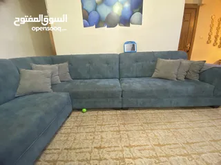  2 طقم كنب جديد كليا تفصيل 11مقعد للبيع