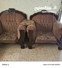  3 طقم كنب نظيف