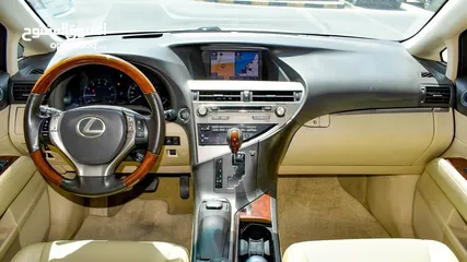 11 Lexus RX350 2013 GCC - Panorama