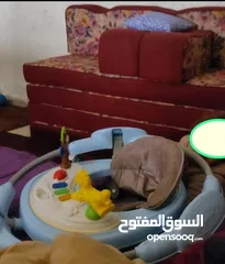  3 عربايه طفل مع سرير  مع مشايه