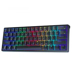 6 كيبورد جيمنغ مضيئ احترافي لكل الجيمرز اصلي Aula Keyboard F3261 Gaming RGB Lights OG
