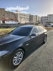  13 BMW 520 موديل2014 فحص كامل فل كامل   ممشى قليل بحالة الوكالة