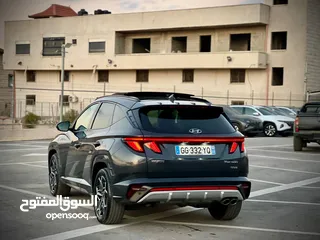  6 هونداي توسان N-Line /2022 فل الفل فتحة سقف بانوراما  2x4 ///240Hp   ( Haybrid) 1600cc