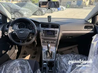  10 فولكس فاجن جولف ترخيص 2014 محرك 1400 بنزين