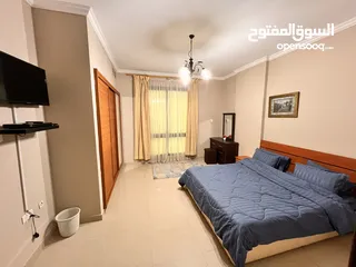  9 للايجار شقه  مفروشه نظيفه غرفتين في الجفير  For rent in Juffair 2bhk furnished