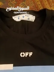  4 اوف وايت بحال جديد قياس لارج