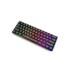  6 كيبورد ميكانيكي سلكي R8 - 1037 PRO MINI USB TO TYPE C WIRED KEYBOARD BLUE SWITCH 60%