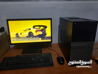  4 كمبيوتر pc Dell ssd gta v grand pubg free fire