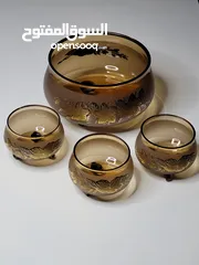  17 Crystal Egermann كريستال تشيكي ماركة   مزينة بطبقة سميكة من ماء الذهب Egermann