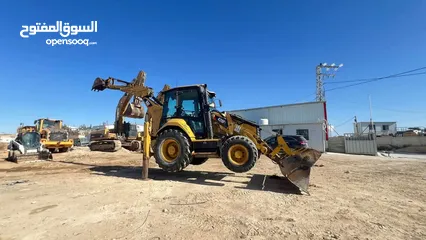  3 حفار جي سي بي لليجار jcb وجرافه وحفاره عجل وخدمات توريد آليات