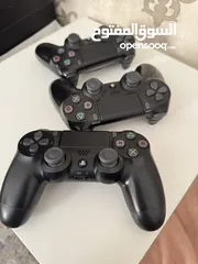  7 إيد بلايستيشن4  ذراع تحكم بلايستيشن4 playstation4 controller  مستعمل بحال الوكالة نظيفة جدا عالفحص