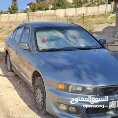  1 ميتسوبيشي جالنت موديل 2004 نخب معاها ترخيص لشهر 12/2025