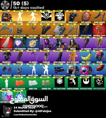  4 عندي حساب فورت نايت نادر + بيجي معاه برضه روكيت نادر ع نفس الايبك وبسعر رخيص