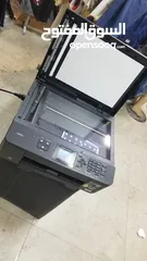  6 طابعة ملونة مع ويرلس وحبر وسكانر فقط