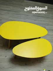  2 طاوله وسط شكل عصري صناعه تركيه