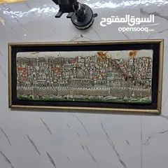  1 لوحه له فنان معروف  الفلسطيني للقدس فنان معروف عمرها فوق ال 120 سنه
