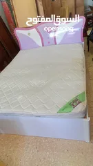  10 تخت مفرد ونص مع فرشه زنبركيه